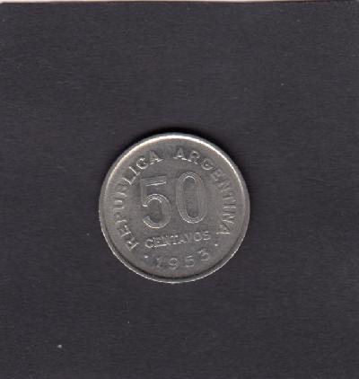 Beschrijving: 50 Centavos J.MARTIN  